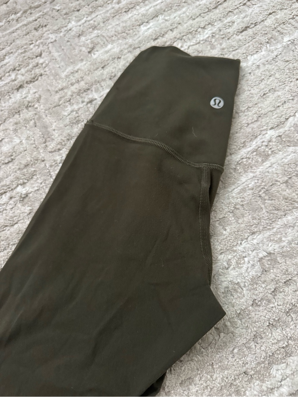 lululemon athletica olive green leggings